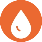 Water supply line icon